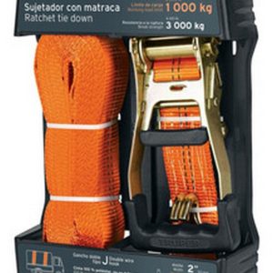 (1U) ESLINGA SUJETA CARGA CON CRIQUE LARGO 9 MTS ANCHO 10 CM