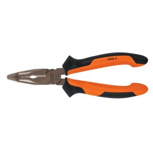 (6U) PINZA PUNTA CURVA MEDIA CAÑA 6" (15 CM) CONFORT GRIP (1