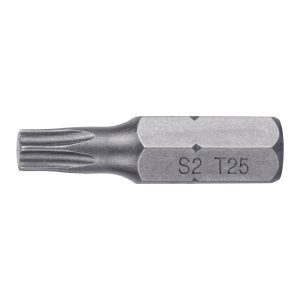 (6U) PUNTA TORX T25 LARGO 25 MM X 10 U - ENC 1/4