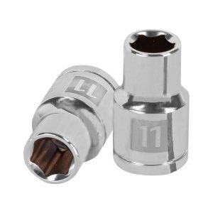 (6U) TUBO HEXAGONAL 11 MM ENCASTRE 1/2