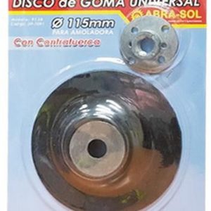 DISCO DE GOMA Ø 115 MM. 11.000 RPM.( Bulto x120)