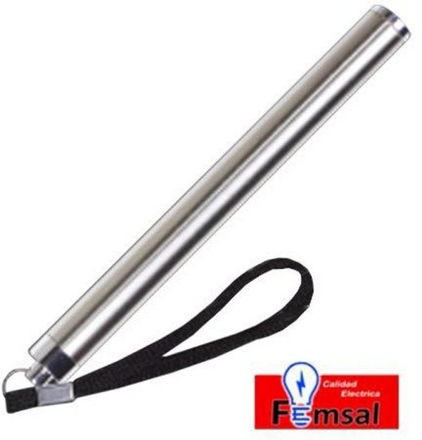 LINTERNA LEDS METAL FINA 2 PILAS AAA ( Bulto x600 )