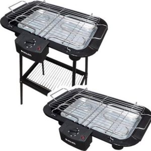 PARRILLA ELECTRICA 2000W 30X49 CON PATAS ( Bulto x5 )