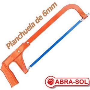 ARCO DE SIERRA PLANCHUELA Y MANGO ALUMINIO NARANJA PESADO 54