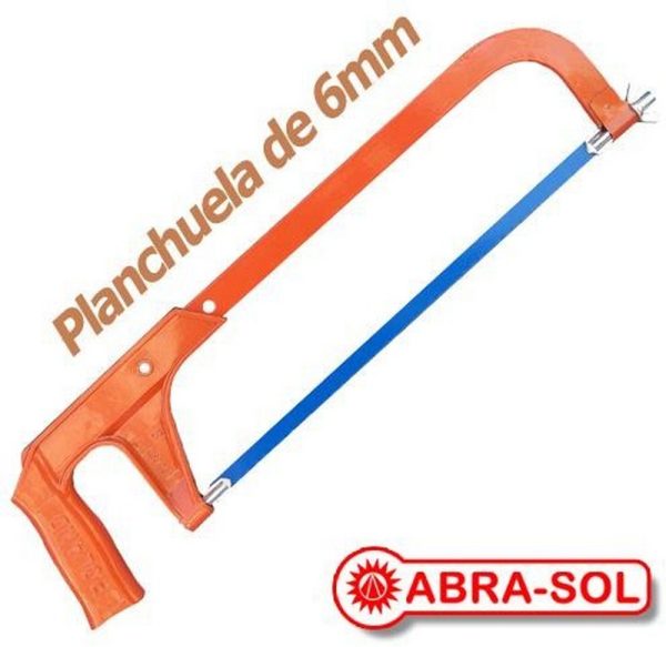 ARCO DE SIERRA PLANCHUELA Y MANGO ALUMINIO NARANJA PESADO 54