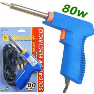 SOLDADOR TIPO PISTOLA 80W REFORZADA C/GATILLO ( Bulto x60 )