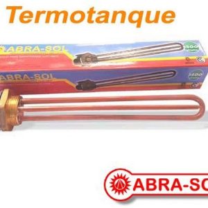 RESISTENCIA TERMOTANQUE UNIV. 1500W DE COBRE COMPLETA C/TERM