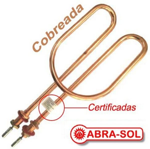 RESISTENCIA PULMON COBREADA 1200 WATS 220V 130 OMZ (1216)( B