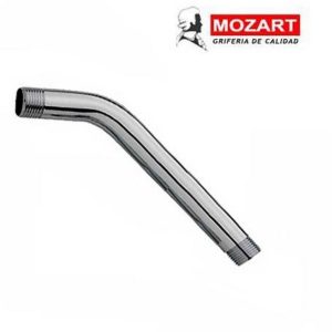 BRAZO P/LLUVIA METAL 45° 25 CM ACERO INOXIDABLE( Bulto x100