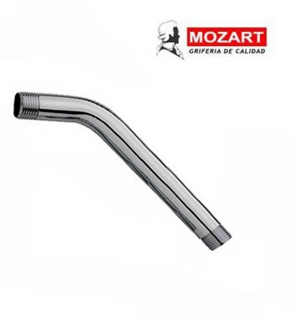 BRAZO P/LLUVIA METAL 45° 25 CM ACERO INOXIDABLE( Bulto x100