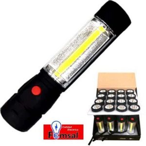 LINTERNA LEDS 2 ILUM. (4-AA) SIN PILAS GRANDE PLASTICA C/IMA