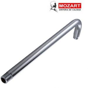 BRAZO P/LLUVIA METAL 90° 50 CM ACERO INOX. BOLSA C/CARTON (