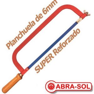 ARCO DE SIERRA PLANCHUELA HIERRO Y MANGO MADERA 51CM( Bulto