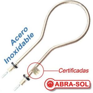 RESISTENCIA PALETA ACERO INOXIDABLE 1200 WATS 220V