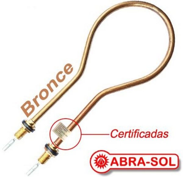 RESISTENCIA PALETA BRONCE 1200 WATS 220V 130 OMZ(