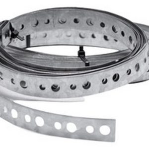 CINTA PERFORADA/GRAMPA COLLAR GALV.(Rollos x 30 mt