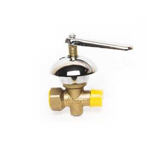 LLAVE DE GAS CON CAMPANA DE 1/2 ALARZA